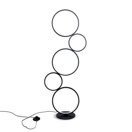 BRILAGI - LED podna svjetiljka ECHO LED/36W/230V 4000K 110 cm crna