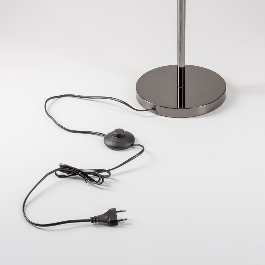 Brilagi - LED podna svjetiljka MILLA 7xG9/3W/230V crni krom/bijela