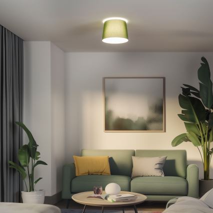 Brilagi - LED površinski montirana stropna svjetiljka CERIA 1xE27/40W/230V Ø 30 cm zelena