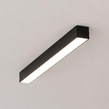 Brilagi - LED stropna nadgradna svjetiljka FULLDAY LED/10/15/20W/230V 2700/4000/6000K 60 cm crna