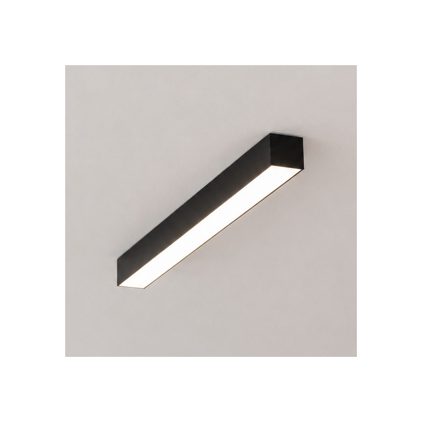 Brilagi - LED stropna nadgradna svjetiljka FULLDAY LED/10/15/20W/230V 2700/4000/6000K 60 cm crna