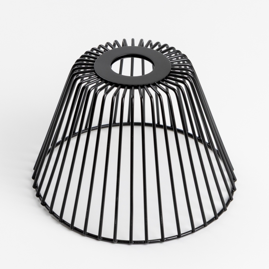Brilagi - LED površinski montirani luster CERIA WIRE 1xE27/60W/230V Ø 21 cm crni