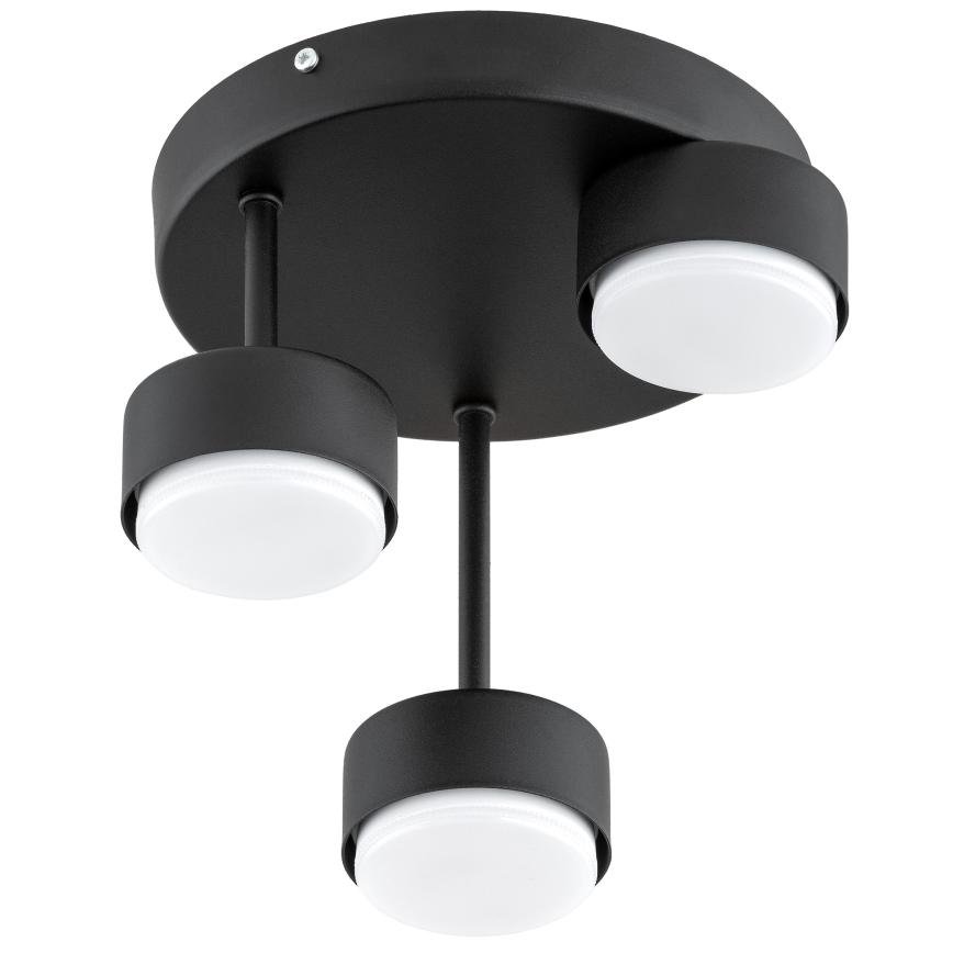 Brilagi - LED površinski montirani stropni luster MONO 3xGX53/30W/230V crni