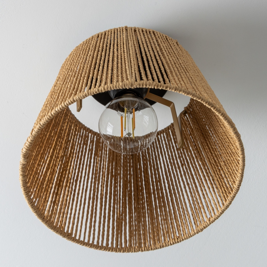 Brilagi - LED površinski stropni luster CERIA BOHO 1xE27/40W/230V Ø 28 cm smeđa