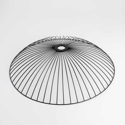 Brilagi - LED površinski stropni luster CERIA WIRE 1xE27/40W/230V Ø 60 cm crna/hrast