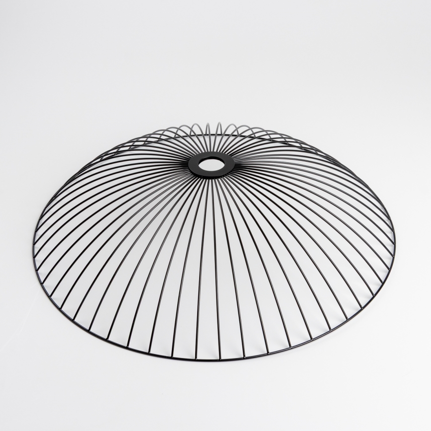 Brilagi - LED površinski stropni luster CERIA WIRE 1xE27/40W/230V Ø 60 cm crna/hrast