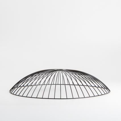 Brilagi - LED površinski stropni luster CERIA WIRE 1xE27/40W/230V Ø 60 cm crna/hrast