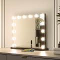 Brilagi - LED prenosivo ogledalo za šminku HOLLYWOOD LED/15W/230V 3000/4000/6500K