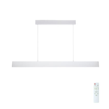 Brilagi - LED Prigušivi luster na sajli SLIMLINE LED/40W/230V 3000-6000K bijela + daljinski upravljač