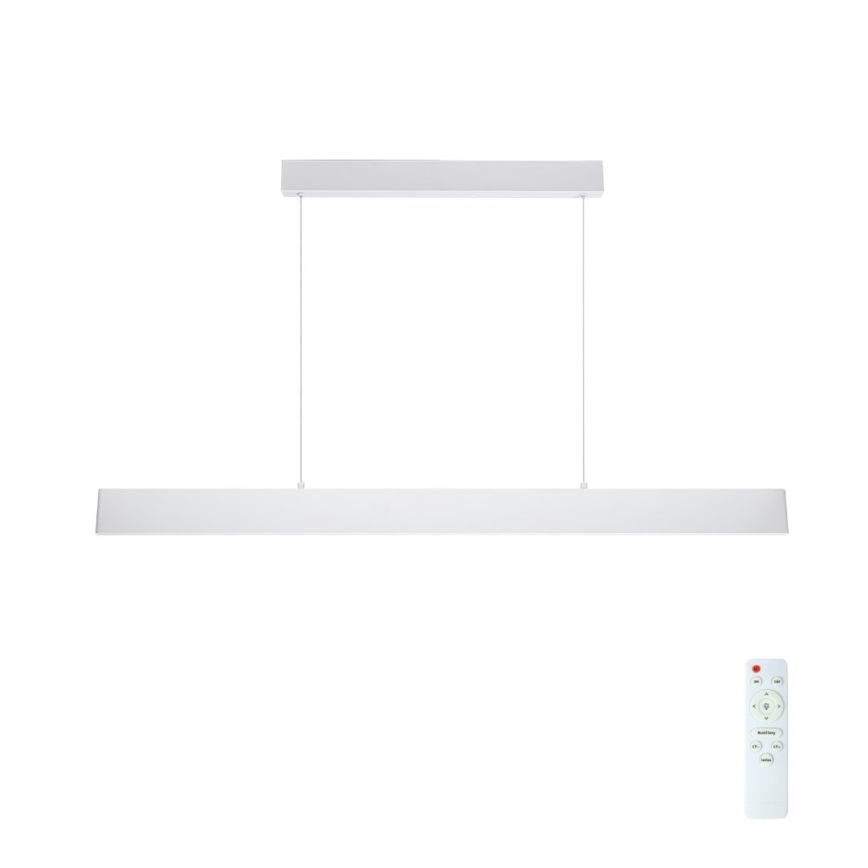 Brilagi - LED Prigušivi luster na sajli SLIMLINE LED/40W/230V 3000-6000K bijela + daljinski upravljač
