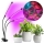 Brilagi - LED Prigušiva fleksibilna stolna lampa s kopčom za uzgoj biljaka VITABLOOM 3xLED/10W/230V crna