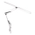 Brilagi - LED Prigušiva fleksibilna stolna lampa VARIO 2xLED/14W/230V 3000-6000K bijela