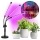 Brilagi - LED Prigušiva fleksibilna stolna lampa za uzgoj biljaka VITABLOOM 3xLED/10W/230V crna