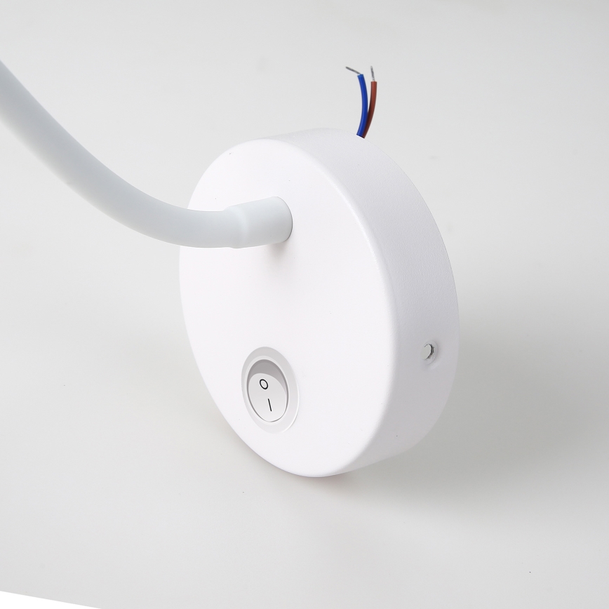 Brilagi - LED Prigušiva fleksibilna zidna lampa MAYA 1xG9/4W/230V bijela/zlatna 2700-6500K Wi-Fi Tuya