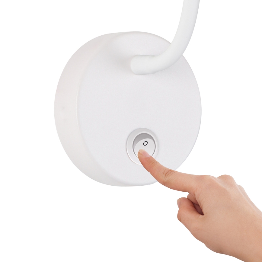 Brilagi - LED Prigušiva fleksibilna zidna lampa MAYA 1xG9/4W/230V bijela/zlatna 2700-6500K Wi-Fi Tuya