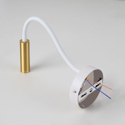 Brilagi - LED Prigušiva fleksibilna zidna lampa MAYA 1xG9/4W/230V bijela/zlatna 2700-6500K Wi-Fi Tuya