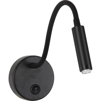 Brilagi - LED Prigušiva fleksibilna zidna lampa MAYA 1xG9/4W/230V crna 2700-6500K Wi-Fi Tuya