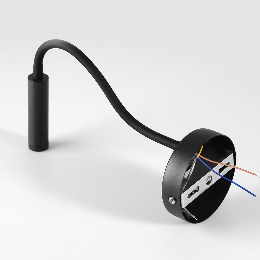 Brilagi - LED Prigušiva fleksibilna zidna lampa MAYA 1xG9/4W/230V crna 2700-6500K Wi-Fi Tuya