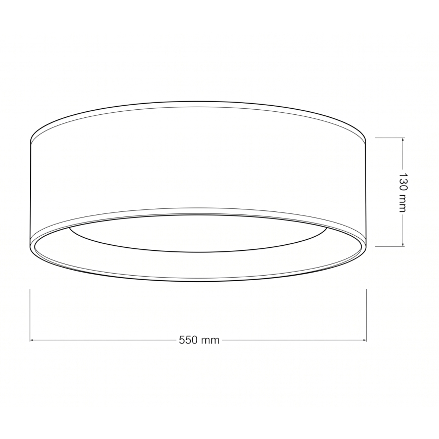 Brilagi - LED prigušivo stropno svjetlo VELVET SMARTIX STARS LED/36W/230V 3000-6000K Ø 55 cm siva/zlatna Wi-Fi Tuya Beacon + daljinski upravljač