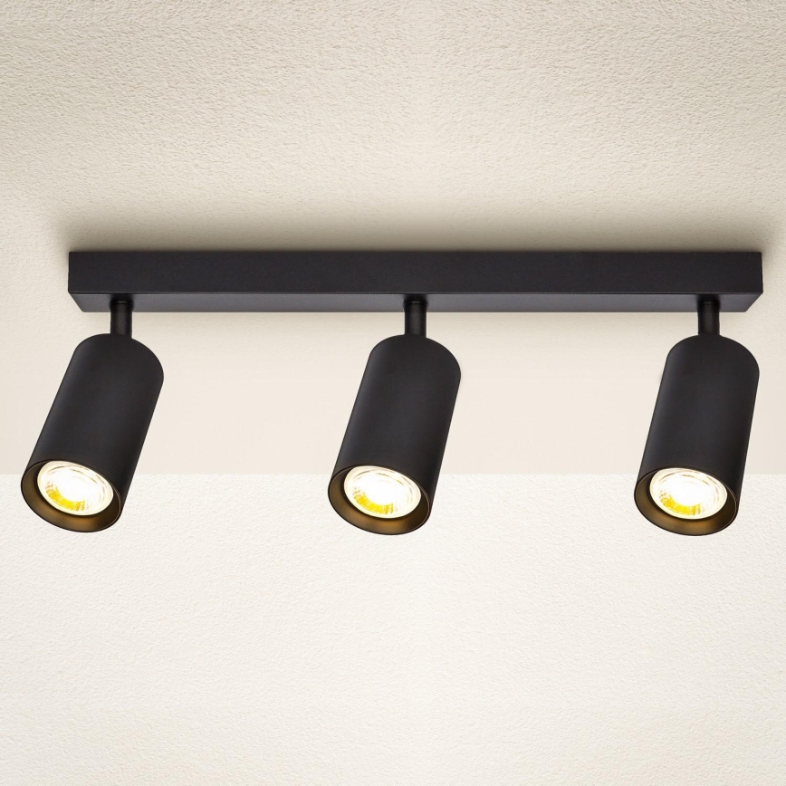 Brilagi - LED prigušiva spot svjetiljka SELE 3xGU10/6,5W/230V 2700-6500K crna