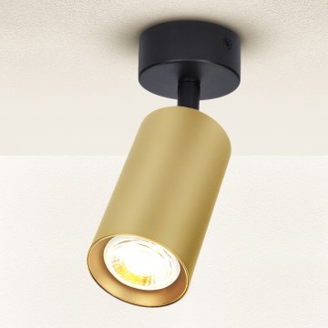 Brilagi - LED prigušiva spot svjetiljka SELE GOLDEN 1xGU10/6,5W/230V 2700-6500K crna/zlatna