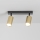 Brilagi - LED prigušiva spot svjetiljka SELE GOLDEN 2xGU10/6,5W/230V 2700-6500K crna/zlatna