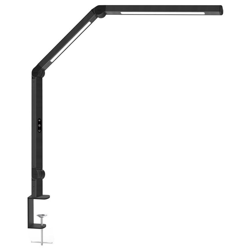 Brilagi - LED Prigušiva dodirna fleksibilna stolna lampa VARIO LED/12W/230V 3000/4000/5000/6500K CRI 92 crna