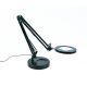 Brilagi - LED Prigušiva stolna lampa s povećalom LENS LED/12W/5V 3000/4200/6000K crna
