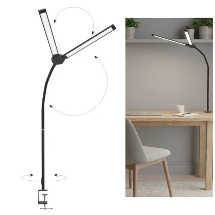 Brilagi - LED prigušiva stolna lampa USB VARIO LED/14W/5V 3000-6000K crna