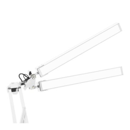 Brilagi - LED Prigušiva fleksibilna stolna lampa VARIO 2xLED/14W/230V 3000-6000K bijela