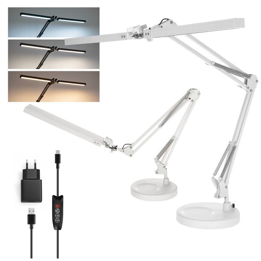 Brilagi - LED prigušiva stolna lampa VARIO LED/15W/230V 3000-6000K bijela