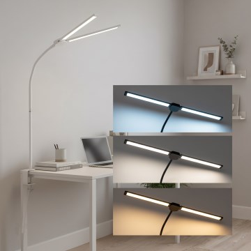 Brilagi - LED prigušiva stolna svjetiljka USB VARIO LED/14W/5V 3000-6000K bijela