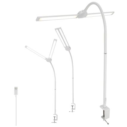 Brilagi - LED prigušiva stolna svjetiljka USB VARIO LED/14W/5V 3000-6000K bijela
