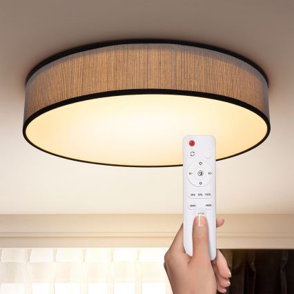 Brilagi - LED Prigušiva stropna svjetiljka AURORA LED/48W/230V 3000-6500K pr. 40 cm + daljinski upravljač