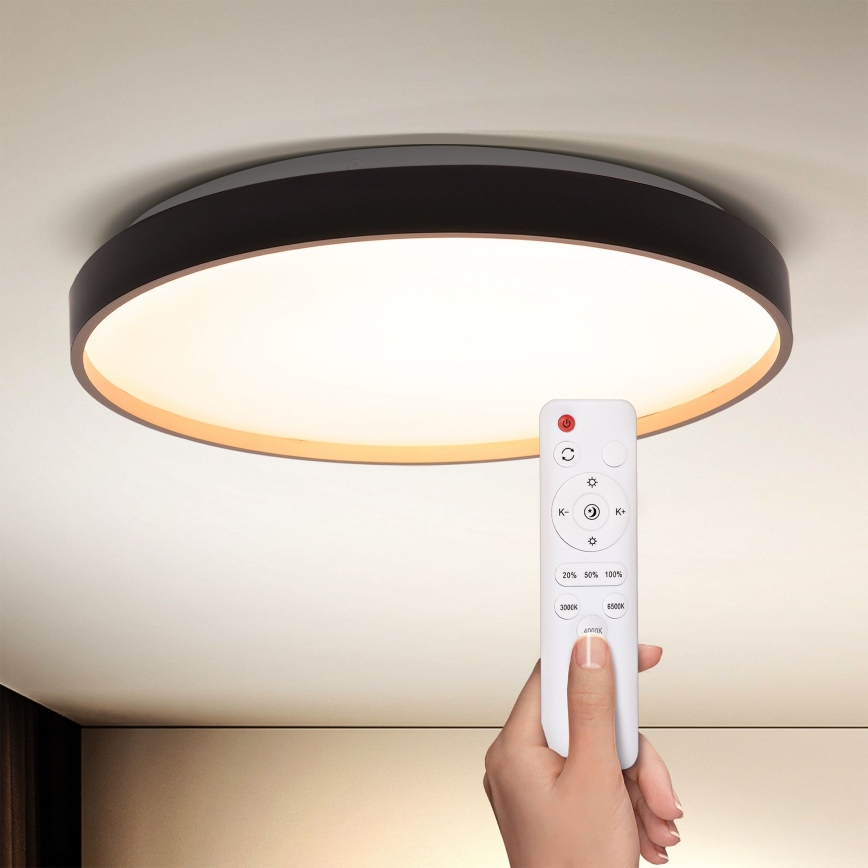 Brilagi - LED Prigušiva stropna svjetiljka CALA LED/48W/230V 3000-6500K pr. 38 cm + daljinski upravljač