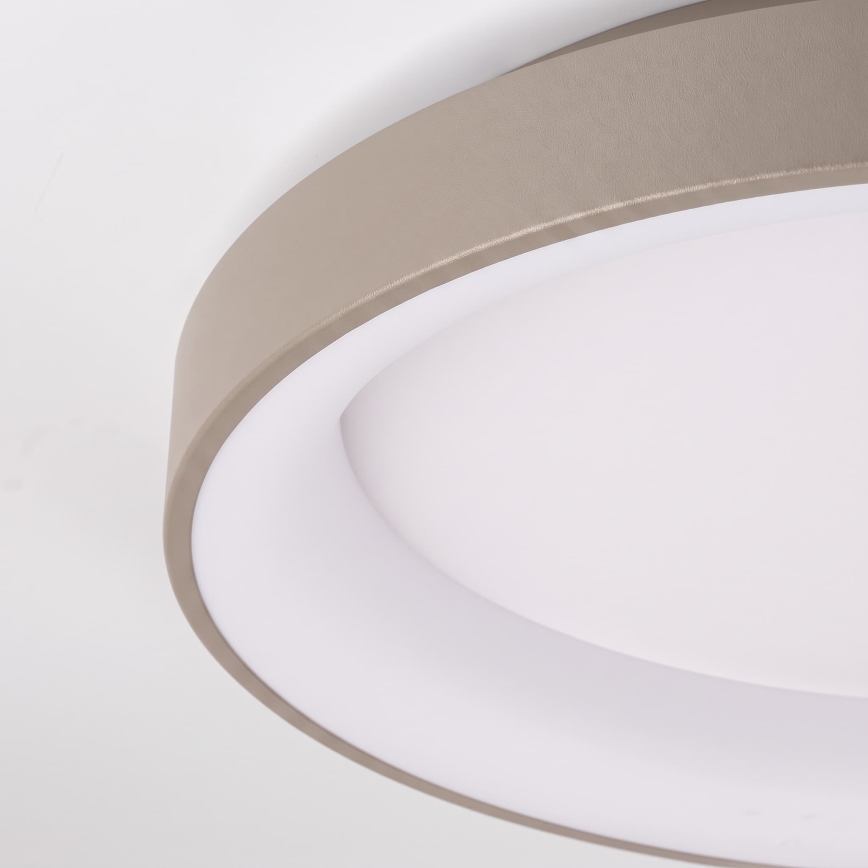 BRILAGI - LED prigušivo stropno svjetlo FALCON II LED/99W/230V 3000-6500K Ø 60 cm bijela/bež + daljinski upravljač