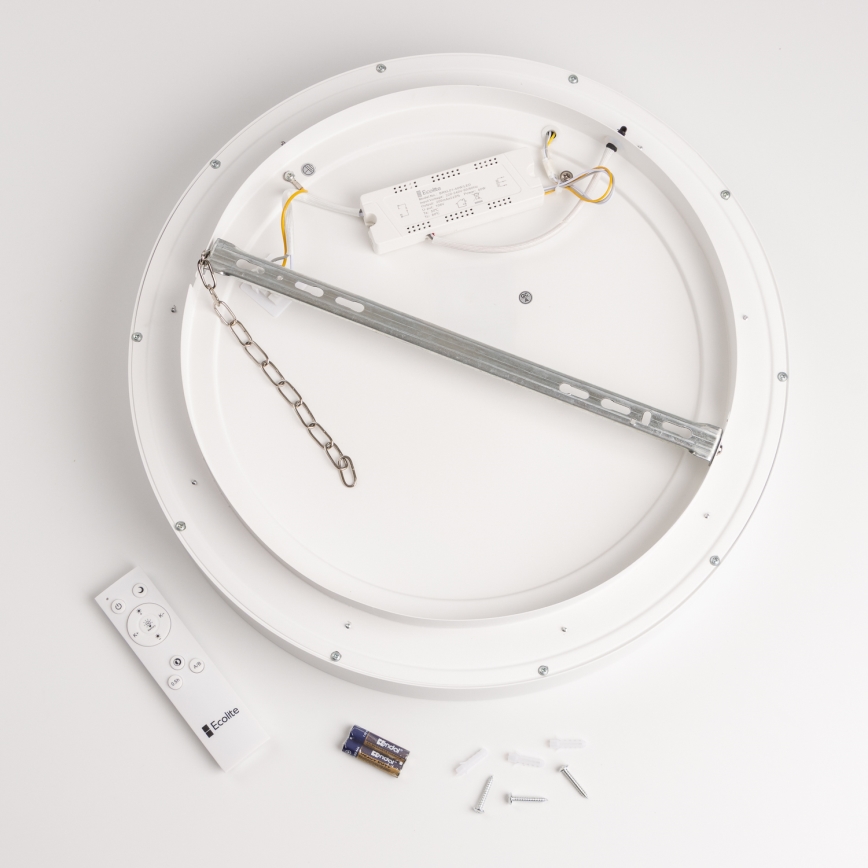 Brilagi - LED Prigušiva stropna svjetiljka FALCON LED/40W/230V 3000-6500K pr. 45 cm bijela + daljinski upravljač