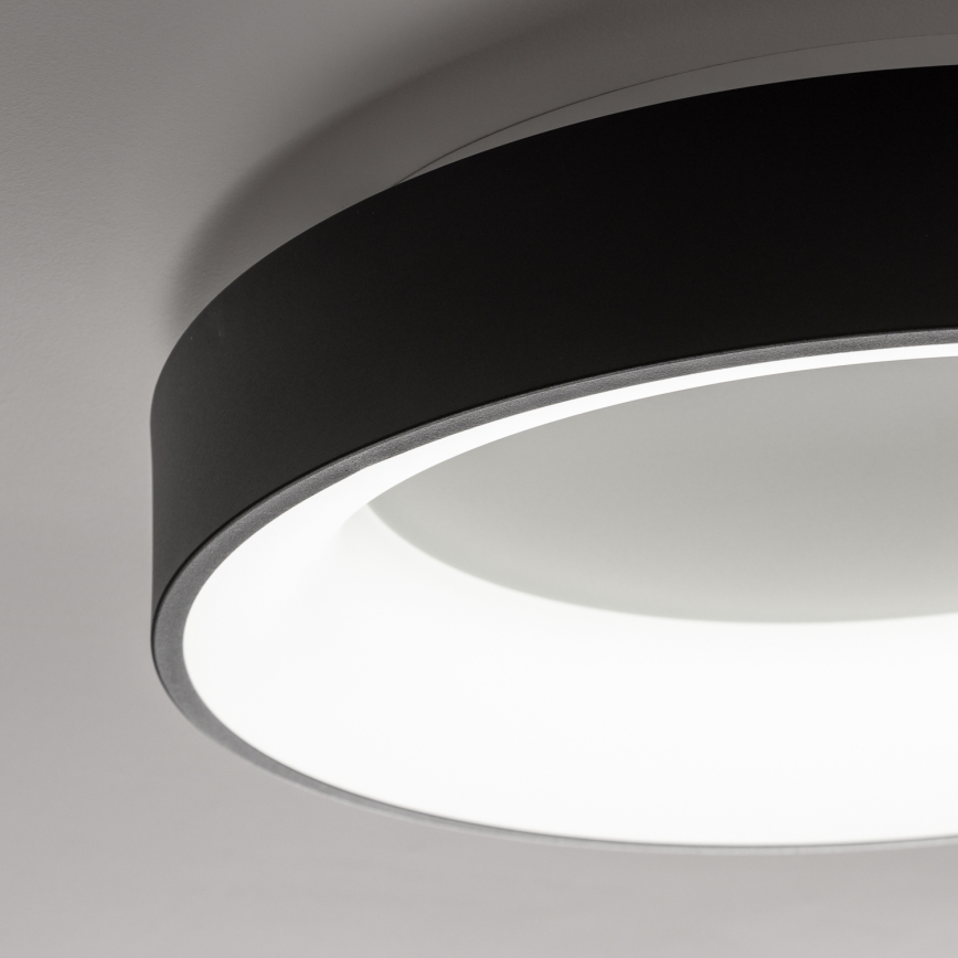 Brilagi - LED Prigušiva stropna svjetiljka FALCON LED/80W/230V 3000-6500K pr. 60 cm crna + daljinski upravljač