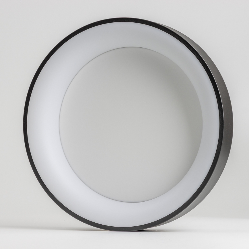 Brilagi - LED Prigušiva stropna svjetiljka FALCON LED/80W/230V 3000-6500K pr. 60 cm crna + daljinski upravljač