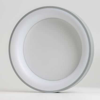 Brilagi - LED Prigušiva stropna svjetiljka FALCON LED/80W/230V 3000-6500K pr. 60 cm siva + daljinski upravljač