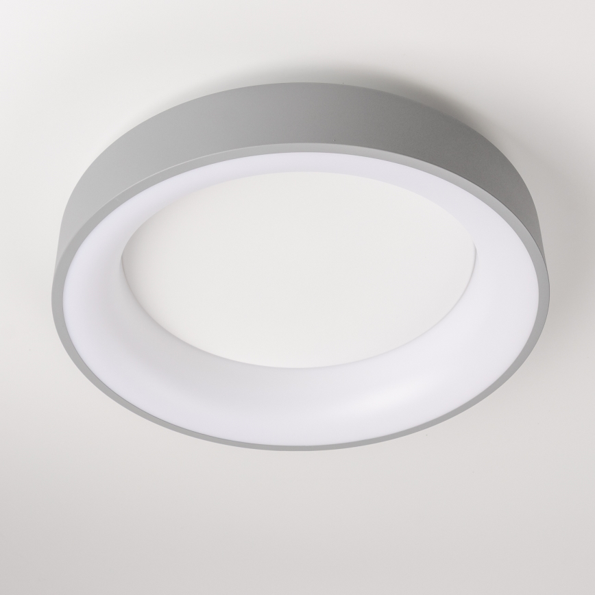 Brilagi - LED Prigušiva stropna svjetiljka FALCON LED/80W/230V 3000-6500K pr. 60 cm siva + daljinski upravljač