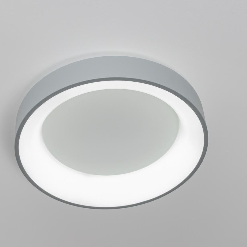 Brilagi - LED Prigušiva stropna svjetiljka FALCON LED/80W/230V 3000-6500K pr. 60 cm siva + daljinski upravljač