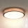 Brilagi - LED Prigušiva stropna svjetiljka GLORIA LED/48W/230V 3000-6500K hrast pr. 40 cm + daljinski upravljač