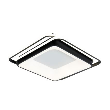 Brilagi - LED stropna svjetiljka IRIS s mogućnošću prigušivanja LED/102W/230V 3000-6000K 50x50 cm crna + daljinski upravljač