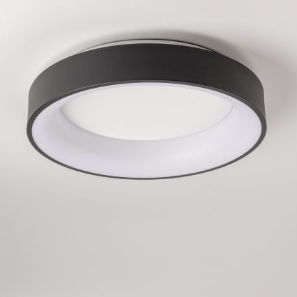 Brilagi - LED Prigušiva stropna svjetiljka FALCON LED/40W/230V 3000-6500K crna + daljinski upravljač