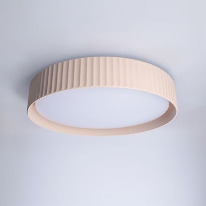 Brilagi - LED stropna svjetiljka LUCIA s mogućnošću prigušivanja LED/48W/230V 3000-6500K Ø 41 cm bež + daljinsko upravljanje