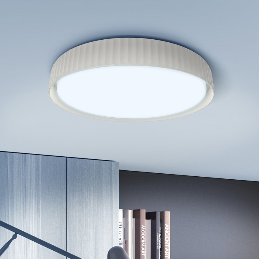 Brilagi - LED stropna svjetiljka LUCIA s prigušivanjem LED/48W/230V 3000-6500K promjer 41 cm bijela + daljinski upravljač