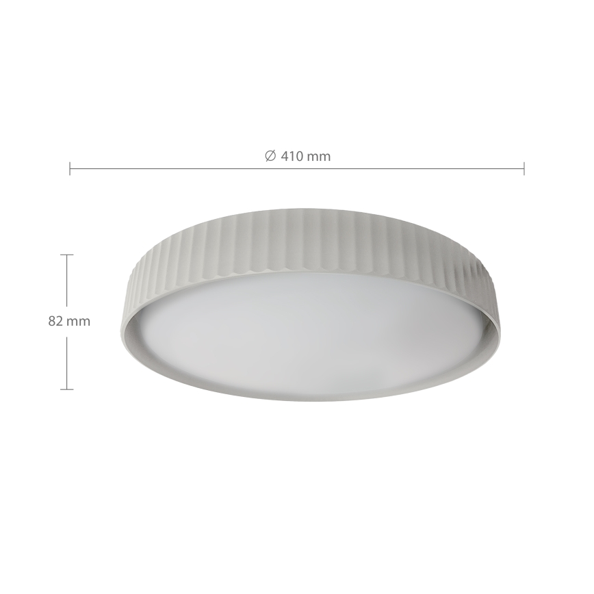 Brilagi - LED stropna svjetiljka LUCIA s prigušivanjem LED/48W/230V 3000-6500K promjer 41 cm bijela + daljinski upravljač