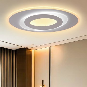 Brilagi - LED Prigušiva stropna svjetiljka MODERN LED/45W/230V 2700-6500K 20x40 cm + daljinski upravljač