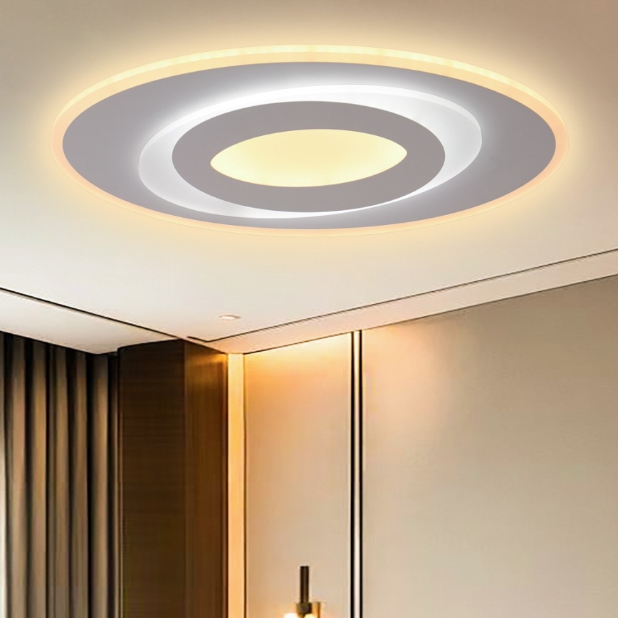 Brilagi - LED Prigušiva stropna svjetiljka MODERN LED/45W/230V 2700-6500K 20x40 cm + daljinski upravljač